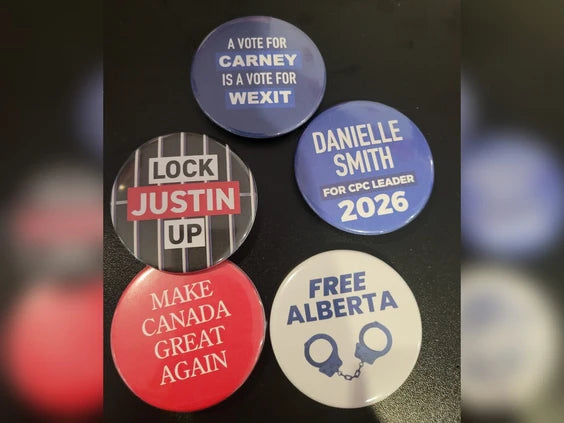"Fake" Conservative Campaign Pins